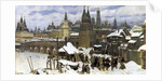Moscow in the 17th century. The All Saints Bridge, 1901 by Apollinary Vasnetsov