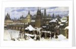Moscow in the 17th century. The All Saints Bridge, 1901 by Apollinary Vasnetsov