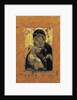 The Virgin of Vladimir, Byzantine icon, early 12th century by Unknown
