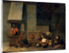 The Kitchen, 17th century. by Anonymous