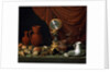 Still Life with a Clock, 1652. by Antonio Pereda y Salgado