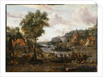 Sailing Boats, 17th or early 18th century by Abraham Storck