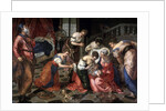The Nativity of John the Baptist, 1550. by Jacopo Tintoretto