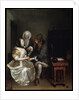 A Glass of Lemonade, 1660s. by Gerard Terborch II