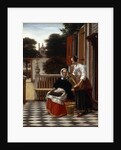A Mistress and Her Maid, 1660. by Pieter de Hooch