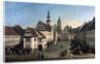 The Market Place in Pirna, c1752-c1755 by Bernardo Bellotto
