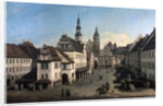 The Market Place in Pirna, c1752-c1755 by Bernardo Bellotto