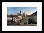The Market Place in Pirna, c1752-c1755 by Bernardo Bellotto