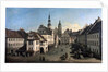 The Market Place in Pirna, c1752-c1755 by Bernardo Bellotto