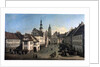 The Market Place in Pirna, c1752-c1755 by Bernardo Bellotto