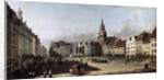 The Old Market Place in Dresden, c1750-c1752 by Bernardo Bellotto