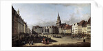 The Old Market Place in Dresden, c1750-c1752 by Bernardo Bellotto