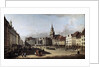 The Old Market Place in Dresden, c1750-c1752 by Bernardo Bellotto