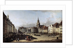 The Old Market Place in Dresden, c1750-c1752 by Bernardo Bellotto