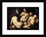 The Three Graces, 1650s by Sebastiano Mazzoni