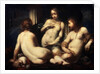 The Three Graces, 1650s by Sebastiano Mazzoni