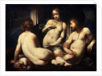 The Three Graces, 1650s by Sebastiano Mazzoni