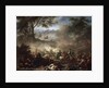 The Battle of Lesnaya, 1717. by Jean-Marc Nattier