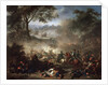 The Battle of Lesnaya, 1717. by Jean-Marc Nattier