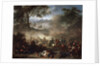 The Battle of Lesnaya, 1717. by Jean-Marc Nattier