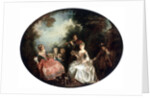 Concert in a Park, 18th century. by Nicolas Lancret