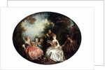 Concert in a Park, 18th century. by Nicolas Lancret