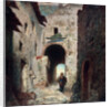 The Moorish Gate, 1835. by Eugene Isabey