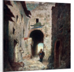 The Moorish Gate, 1835. by Eugene Isabey