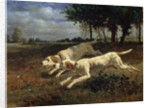 Running Dogs, 1853. by Constant Troyon