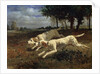 Running Dogs, 1853. by Constant Troyon