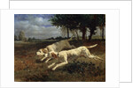 Running Dogs, 1853. by Constant Troyon