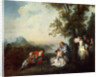 Company at the Edge of a Forest, late 1720s by Nicolas Lancret