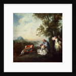 Company at the Edge of a Forest, late 1720s by Nicolas Lancret