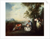 Company at the Edge of a Forest, late 1720s by Nicolas Lancret