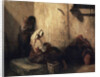 Italian Street Scene, 1849. by Alexandre Gabriel Decamps