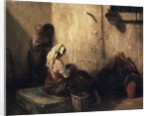 Italian Street Scene, 1849. by Alexandre Gabriel Decamps