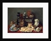 Still Life with an Ebony Chest, 1652. by Antonio Pereda y Salgado