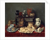 Still Life with an Ebony Chest, 1652. by Antonio Pereda y Salgado