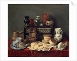 Still Life with an Ebony Chest, 1652. by Antonio Pereda y Salgado