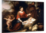 Rest on the Flight into Egypt, c1665 by Bartolomé Esteban Murillo