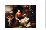 Rest on the Flight into Egypt, c1665 by Bartolomé Esteban Murillo