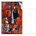 A Woman at the Piano, 1913. by Kazimir Malevich