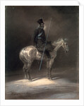 Cossack on Horseback, 1837. by Franz Kruger