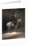 Cossack on Horseback, 1837. by Franz Kruger