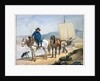 A Horse And Cart at the River, 1817. by Johann Adam Klein
