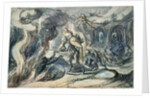 Eurydice in Hell, early 17th century. by Hermann Weyer