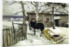 Winter, 1894. by Konstantin Korovin
