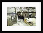 Winter, 1894. by Konstantin Korovin