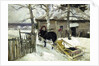 Winter, 1894. by Konstantin Korovin