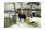 Winter, 1894. by Konstantin Korovin